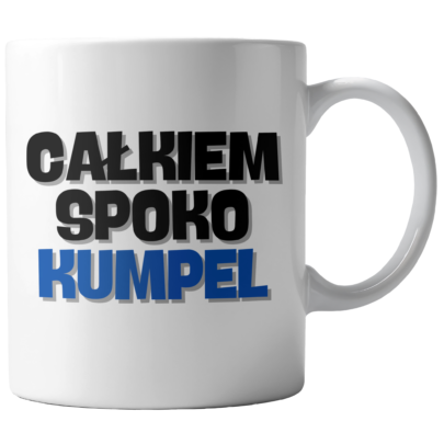 Kubek Biały Całkiem spoko kumpel