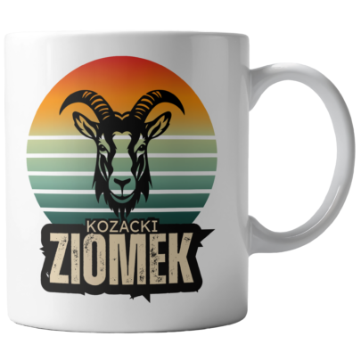 Kubek Biały Kozacki ziomek