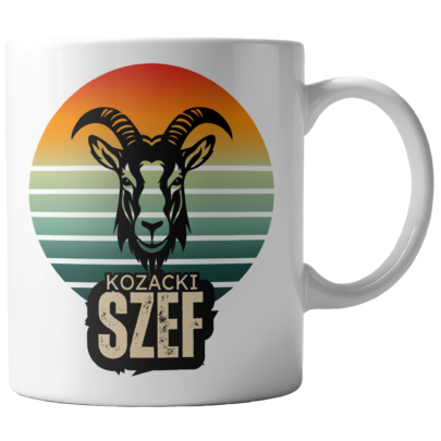 Kubek Biały Kozacki Szef