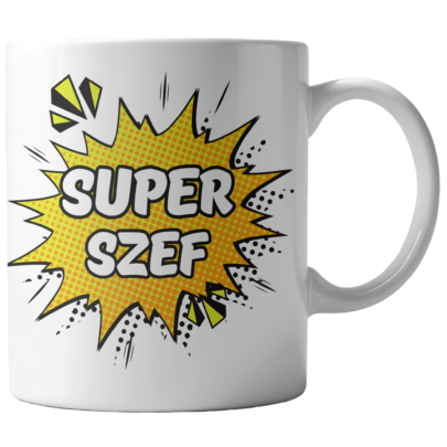 Kubek Biały Super Szef