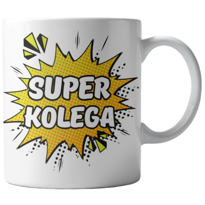 Kubek Biały Super Kolega