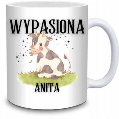 KUBEK WYPASIONA ANITA na Prezent dla Anity