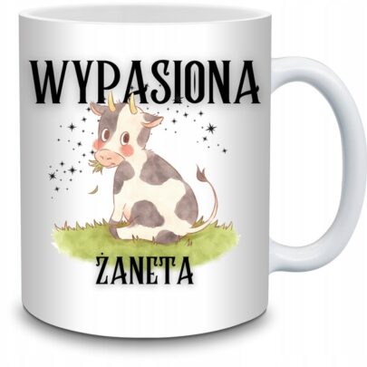 KUBEK WYPASIONA ŻANETA na Prezent dla Żanety