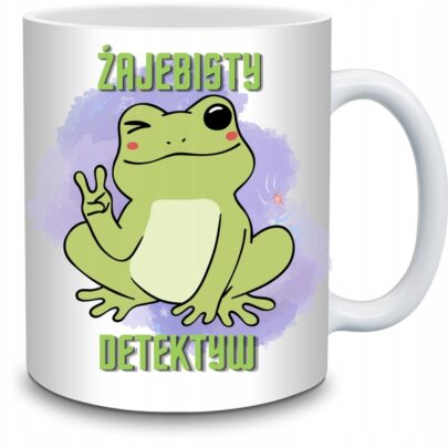 KUBEK ŻAJEBISTY DETEKTYW na Prezent dla Detektywa