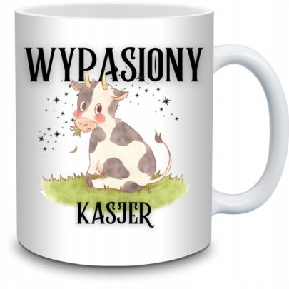 KUBEK WYPASIONY KASJER na Prezent dla Kasjera