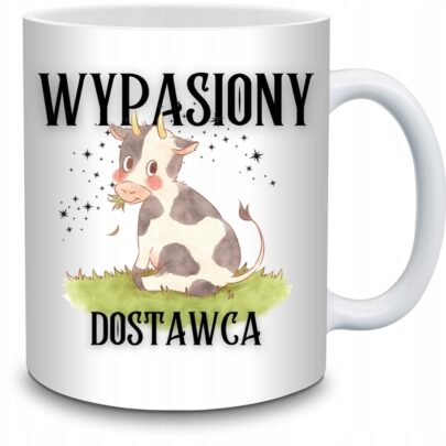 KUBEK WYPASIONY DOSTAWCA na Prezent dla Dostawcy