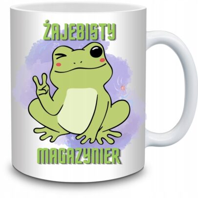KUBEK ŻAJEBISTY MAGAZYNIER na Prezent dla Magazyniera
