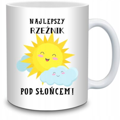 KUBEK NAJLEPSZY RZEŹNIK POD SŁOŃCEM na Prezent dla Rzeźnika