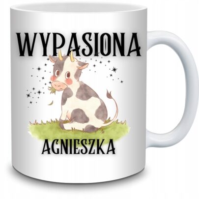KUBEK WYPASIONA AGNIESZKA na Prezent dla Agnieszki