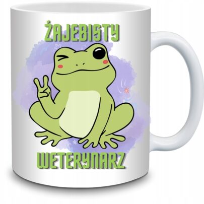 KUBEK ŻAJEBISTY WETERYNARZ na Prezent dla Weterynarza