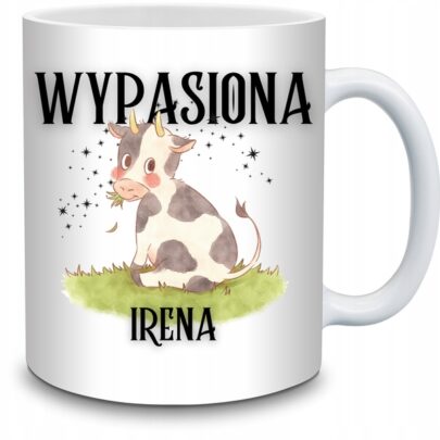 KUBEK WYPASIONA IRENA na Prezent dla Ireny