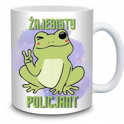 KUBEK ŻAJEBISTY POLICJANT na Prezent dla Policjanta