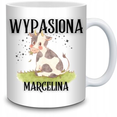KUBEK WYPASIONA MARCELINA na Prezent dla Marceliny