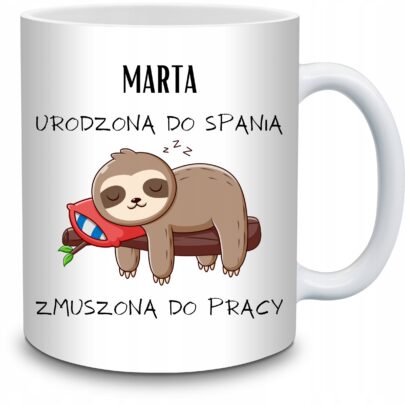 KUBEK MARTA URODZONA DO SPANIA ZMUSZONA PRACY na Prezent dla Marty
