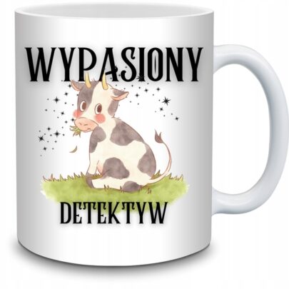 KUBEK WYPASIONY DETEKTYW na Prezent dla Detektywa