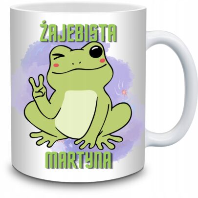 KUBEK ŻAJEBISTA MARTYNA na Prezent dla Martyny