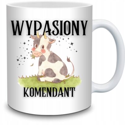 KUBEK WYPASIONY KOMENDANT na Prezent dla Komendanta