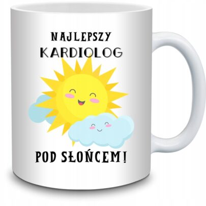 KUBEK NAJLEPSZY KARDIOLOG POD SŁOŃCEM na Prezent dla Kardiologa