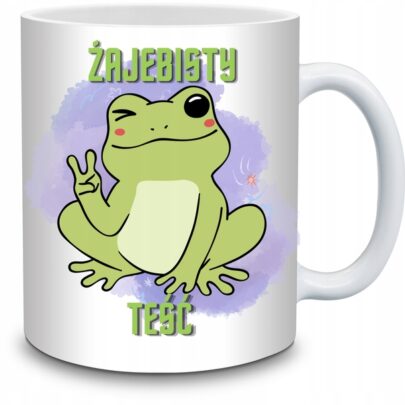 KUBEK ŻAJEBISTY TEŚĆ na Prezent dla Teścia