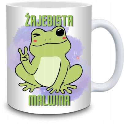 KUBEK ŻAJEBISTA MALWINA na Prezent dla Malwiny