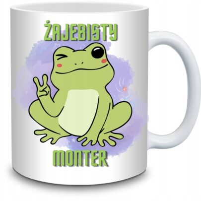 KUBEK ŻAJEBISTY MONTER na Prezent dla Montera