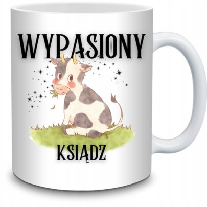 KUBEK WYPASIONY KSIĄDZ na Prezent dla Księdza