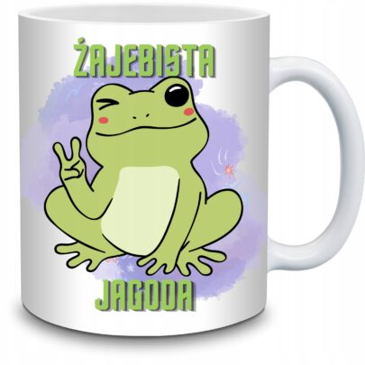 KUBEK ŻAJEBISTA JAGODA na Prezent dla Jagody