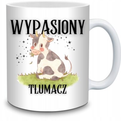 KUBEK WYPASIONY TŁUMACZ na Prezent dla Tłumacza