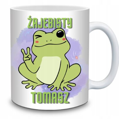 KUBEK ŻAJEBISTY TOMASZ na Prezent dla Tomasza