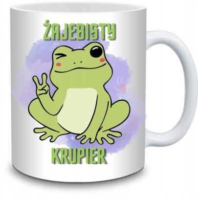 KUBEK ŻAJEBISTY KRUPIER na Prezent dla Krupiera