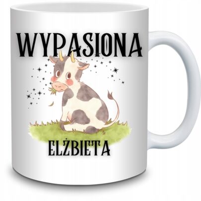 KUBEK WYPASIONA ELŻBIETA na Prezent dla Elżbiety