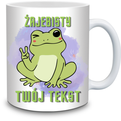 KUBEK ŻAJEBISTY TWÓJ TEKST na Prezent (personalizowane)