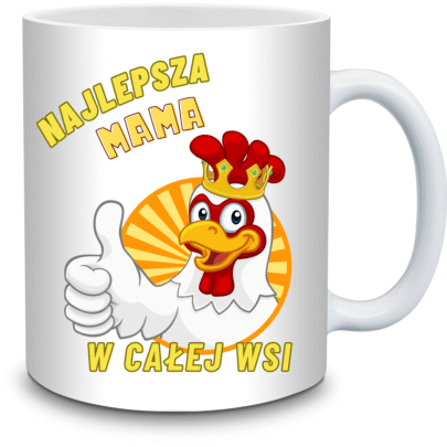 KUBEK NAJLEPSZA MAMA W CAŁEJ WSI na Prezent dla Mamy